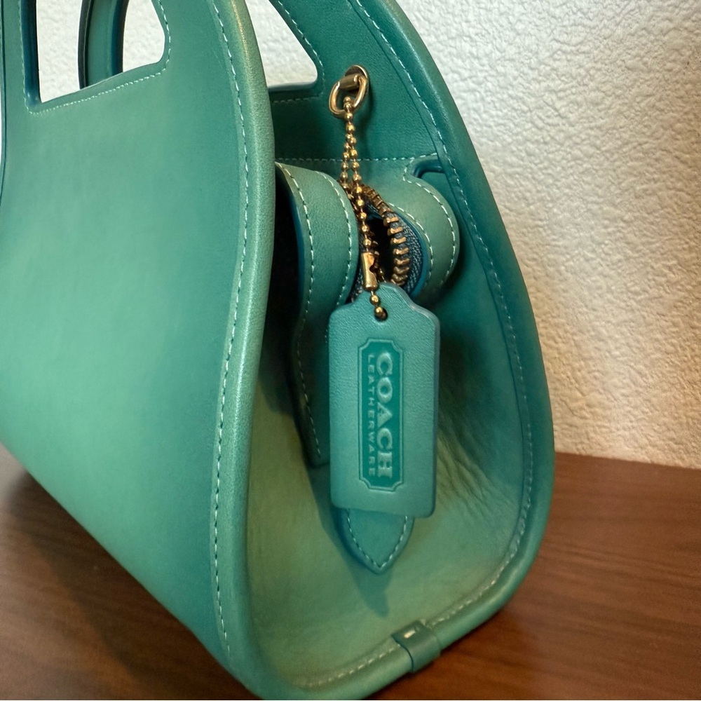 Coach Zip 1941 Dome Aquamarine‎ Crossbody - Picture 2 of 9